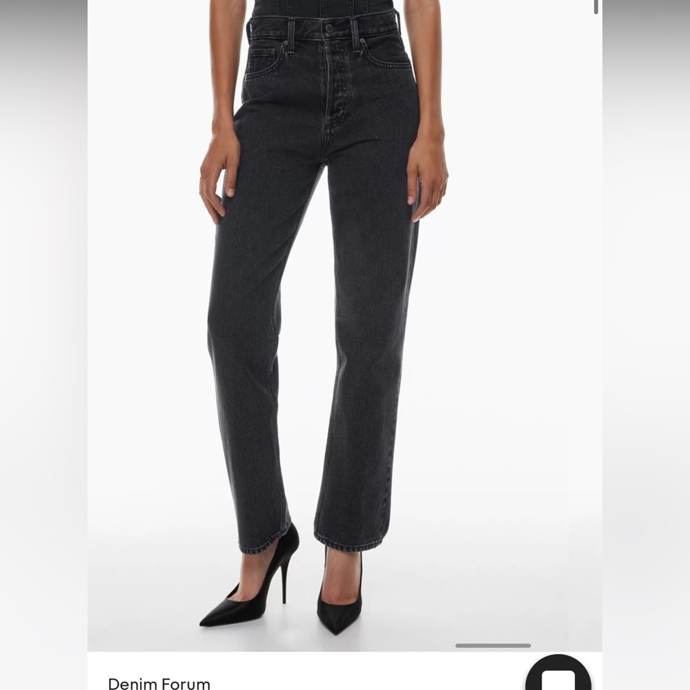 Denim Forum Joni high rise loose size 30